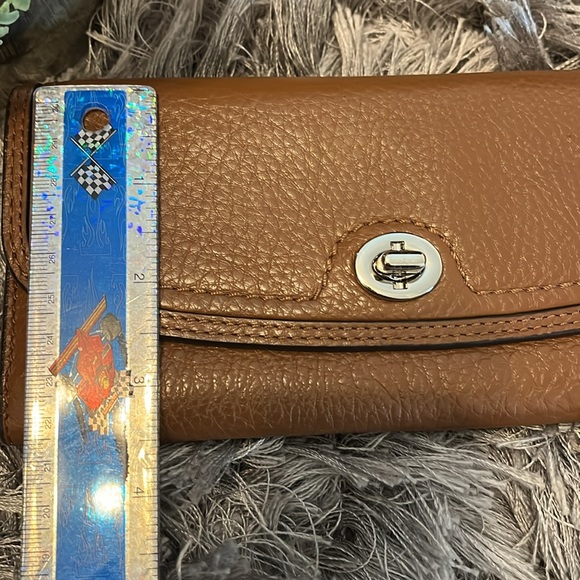 Authentic Leather Coach Wallet - Picture 7 of 7